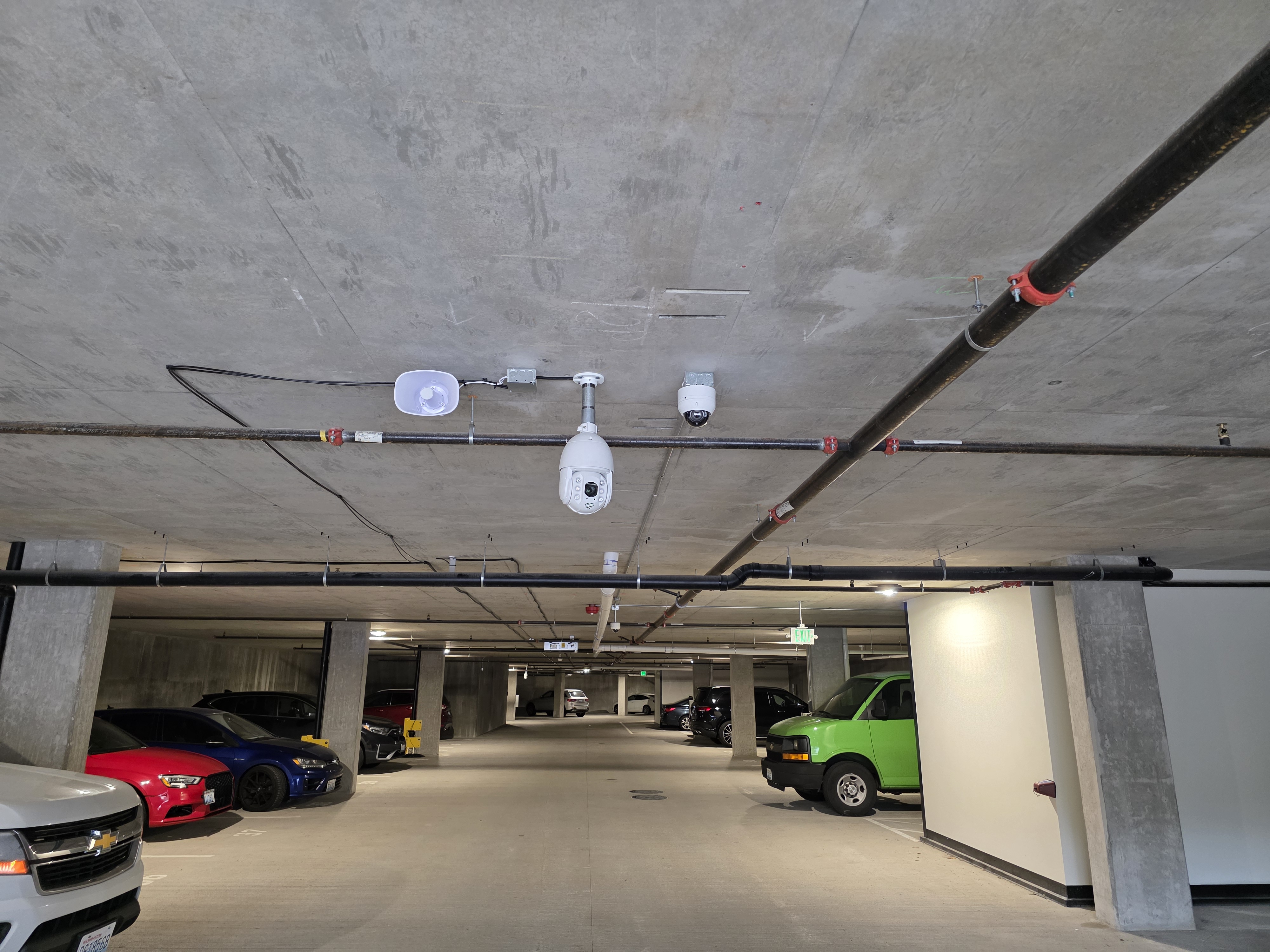 Phoenix parking garage camera installation